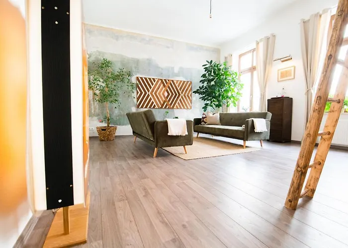 Theleaf - Design Apartment&café Lipsia